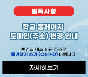 학교 홈페이지 도메인(주소) ...